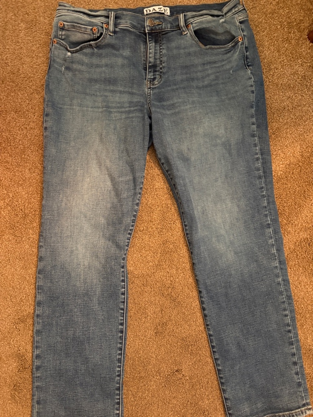 DAZE Women's Light Blue Boot Cut Jeans
